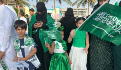 مظاهر الفرح تعم جدة احتفالًا باليوم الوطني 93