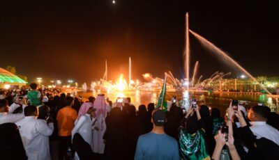80 ألف زائر في احتفالات الأحساء باليوم الوطني