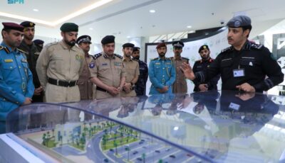 الرياض.. ممثلو أكاديميات وكليات الشرطة بدول مجلس التعاون يزورون مركز “911”
