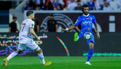 ياسر الشهراني الأسرع في مواجهة ‎الهلال أمام الجبلين