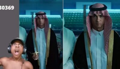 سبيد يتفاعل مع رونالدو بالزي الوطني..فيديو