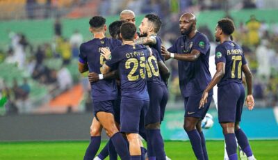 النصر يمطر أحد بخماسية