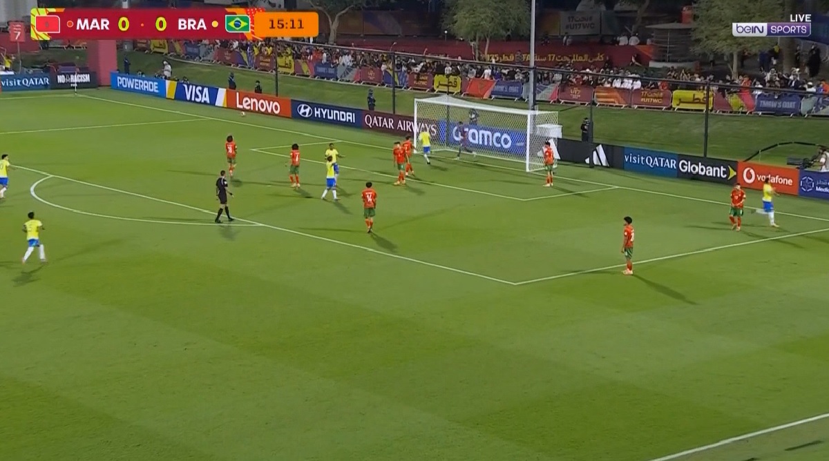 ملخص أهداف مباراة المغرب والبرازيل في كأس العالم تحت 17 عامًا