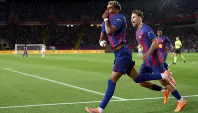 لامين يامال: ميسي سجل مثل هدفي أمام كلوب بروج لكن لا يمكن أن أقارن نفسي به