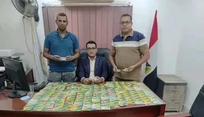 ضبط 402 بطاقة تموينية بمخبز بلدي بغرض التربح الغير مشروع والاستيلاء على الدعم بالأقصر