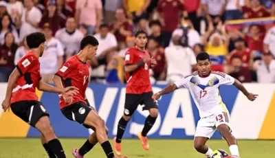منتخب مصر يتعادل مع فنزويلا في كأس العالم للناشئين تحت 17 عامًا