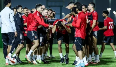 تفاصيل مران الأهلي استعدادًا لمباراة الزمالك في السوبر المصري