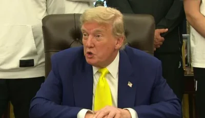 ترامب: بيلوسي العجوز تستقيل وسعيدٌ بزوال هذه الكارثة