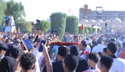 انطلاق أولى أيام احتفالات دير مارجرجس بالرزيقات غرب الأقصر غدا