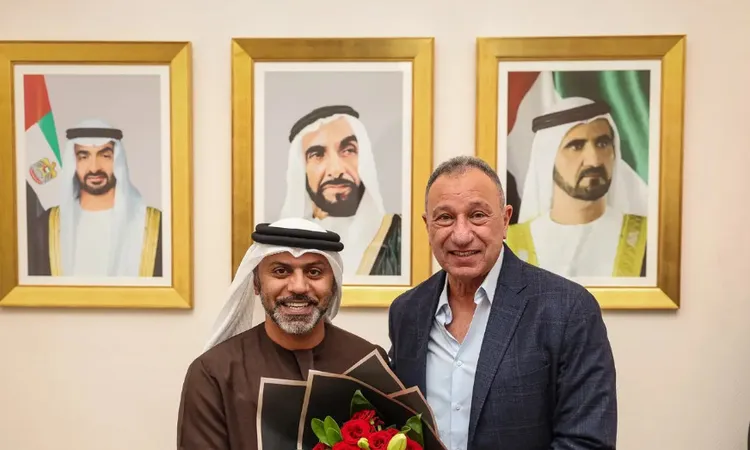 الخطيب يشكر سفير الإمارات في القاهرة على الدعم المتواصل