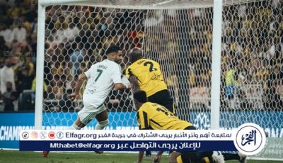 الأهلي يحقق فوزا صعبا على اتحاد جدة بهدف نظيف بديربي روشن السعودي