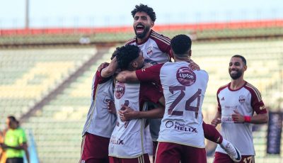 هزاع بن زايد تميمة حظ الأهلي في السوبر المصري بالإمارات