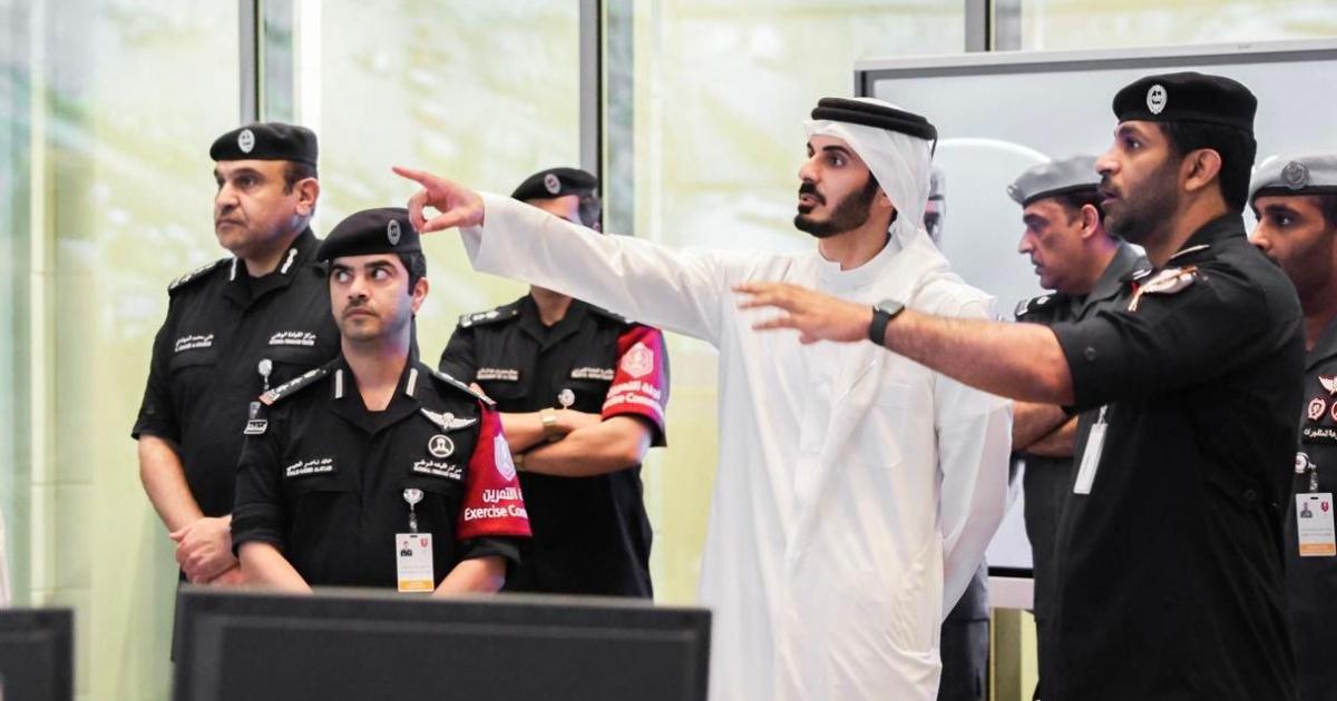 وزير الداخلية يشهد جانبا من التمارين الميدانية الخاصة بـ”تمرين وطن 2025″