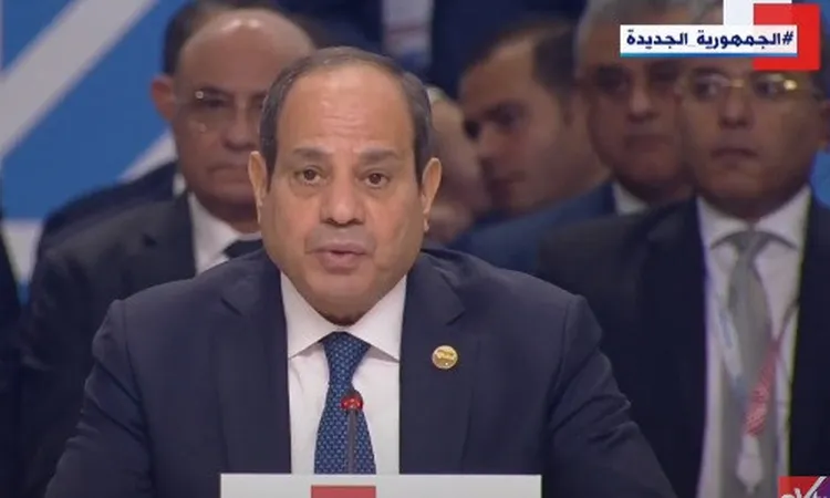 الرئيس السيسي: يد الله كانت ولا تزال مع مصر لتجاوز التحديات وتحقيق الإنجازات