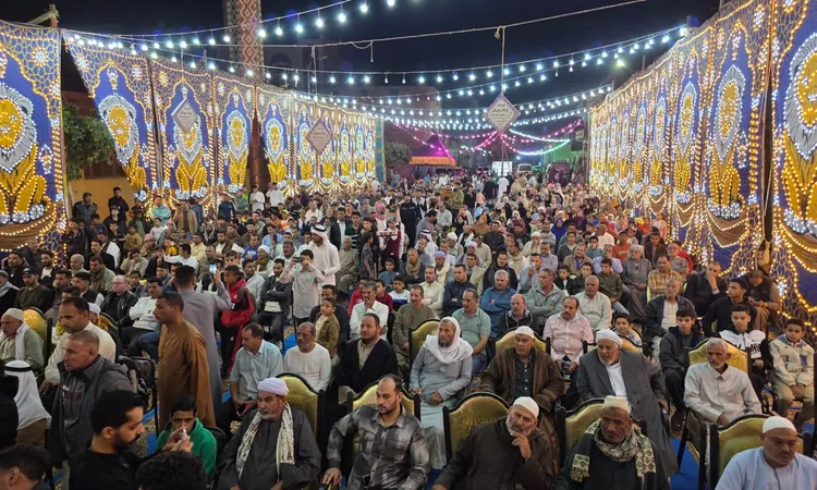 مؤتمر حاشد لعبد الحليم سالم في القنطرة شرق بالإسماعيلية