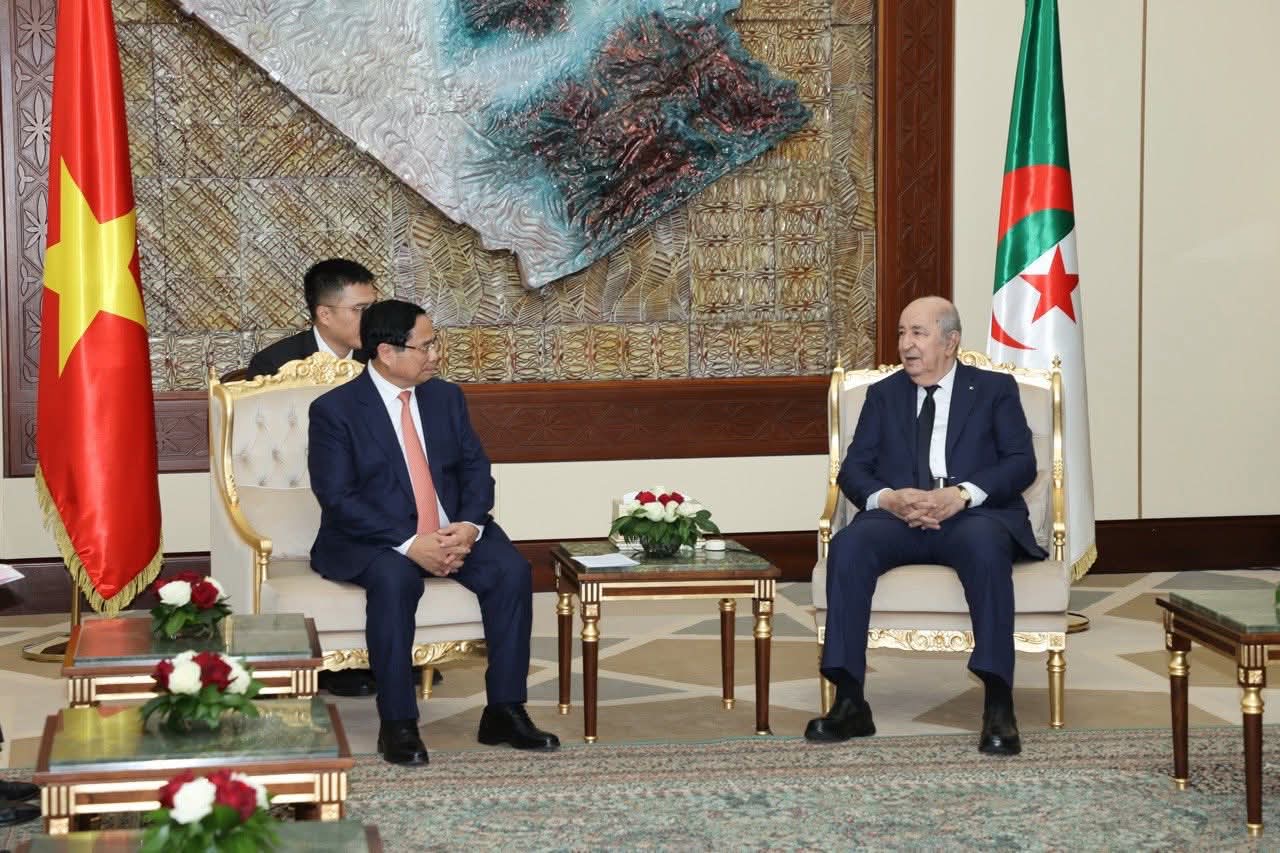 مباحثات موسعة بين الوفدين الجزائري والفيتنامي بقصر المرادية تعزز التعاون الثنائي