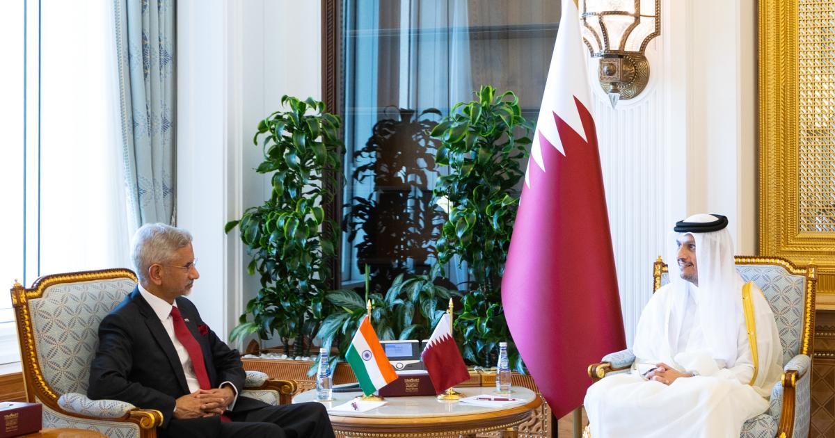 رئيس الوزراء يستقبل وزير الخارجية الهندي