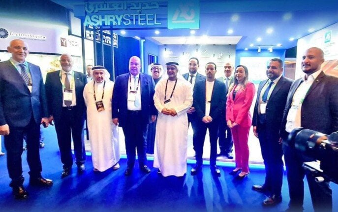 حديد العشري راعٍ بلاتيني لمعرض الشرق الأوسط للحديد والصلب 2025 بدبي