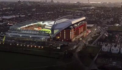 ليفربول وريال مدريد يشهدان أكبر حضور جماهيري في أنفيلد الأوروبي