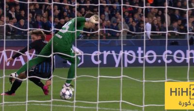 إلغاء هدف كلوب بروج الرابع أمام برشلونة قرار صحيح