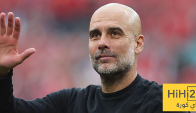 رقم مميز لبيب غوارديولا ضد بوروسيا دورتموند