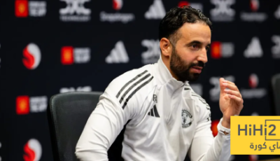 أموريم : نريد بعض الحظ أمام توتنهام