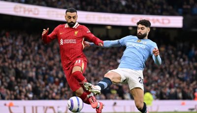 القنوات الناقلة لمباراة مانشستر سيتي ضد ليفربول بالجولة 11 في الدوري الإنجليزي