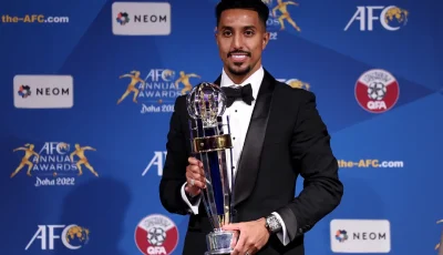 أول تعليق من سالم الدوسري بعد ترشحه التاريخي لجائزة فيفا