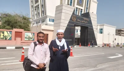 جاره المسيحي “مايكل” قدّم له في قرعة الحج.. فرحة كبيرة للشيخ “ناجح ” أحد الفائزين بالقرعة بسوهاج: الفرحة مش سايعاني وهجيبله هدية