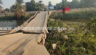 محافظة سوهاج: انهيار كوبري مشاة خارج الخدمة بالعتامنة بطما دون تداعيات