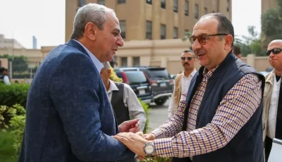 محافظ الغربية يستقبل وزير قطاع الأعمال العام في مستهل زيارته لشركة مصر للغزل والنسيج بالمحلة الكبرى