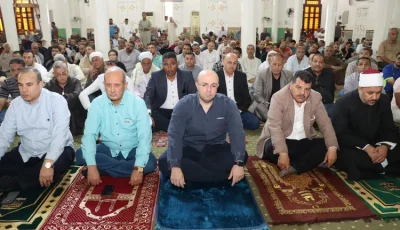 بحضور محافظ بني سويف.. خطيب الجمعة: أحذر من مخاطر السوشيال ميديا على الأطفال