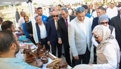 محافظ قنا يفتتح معرض التكتلات الاقتصادية بمعبد دندرة