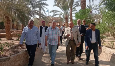 تحويل مكتبة مصر العامة بسيوة لمكتبة خضراء ذكية صديقة للبيئة