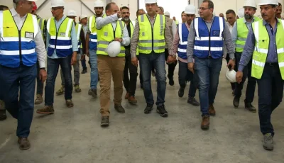 وزير قطاع الأعمال العام يتابع تقدم أعمال المرحلة الثانية من المشروع القومي لتطوير صناعة الغزل والنسيج